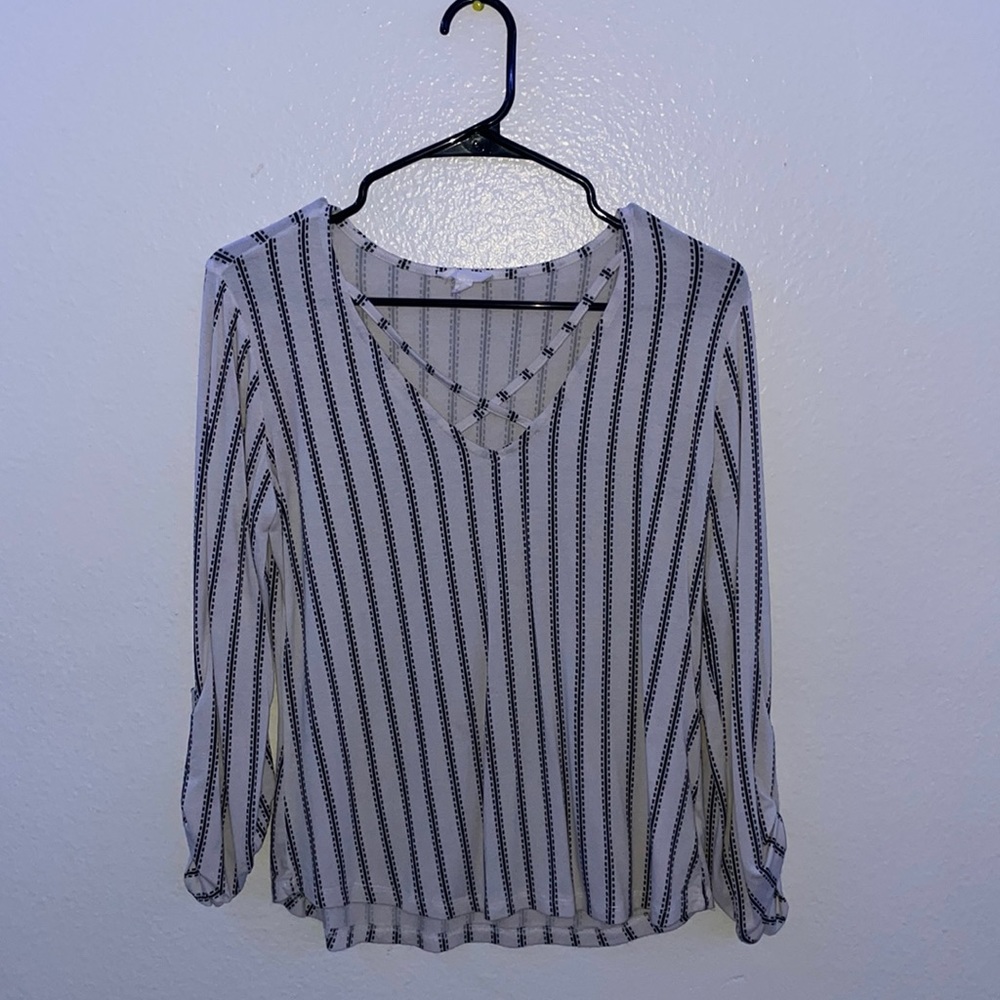 Large long sleeve blouse